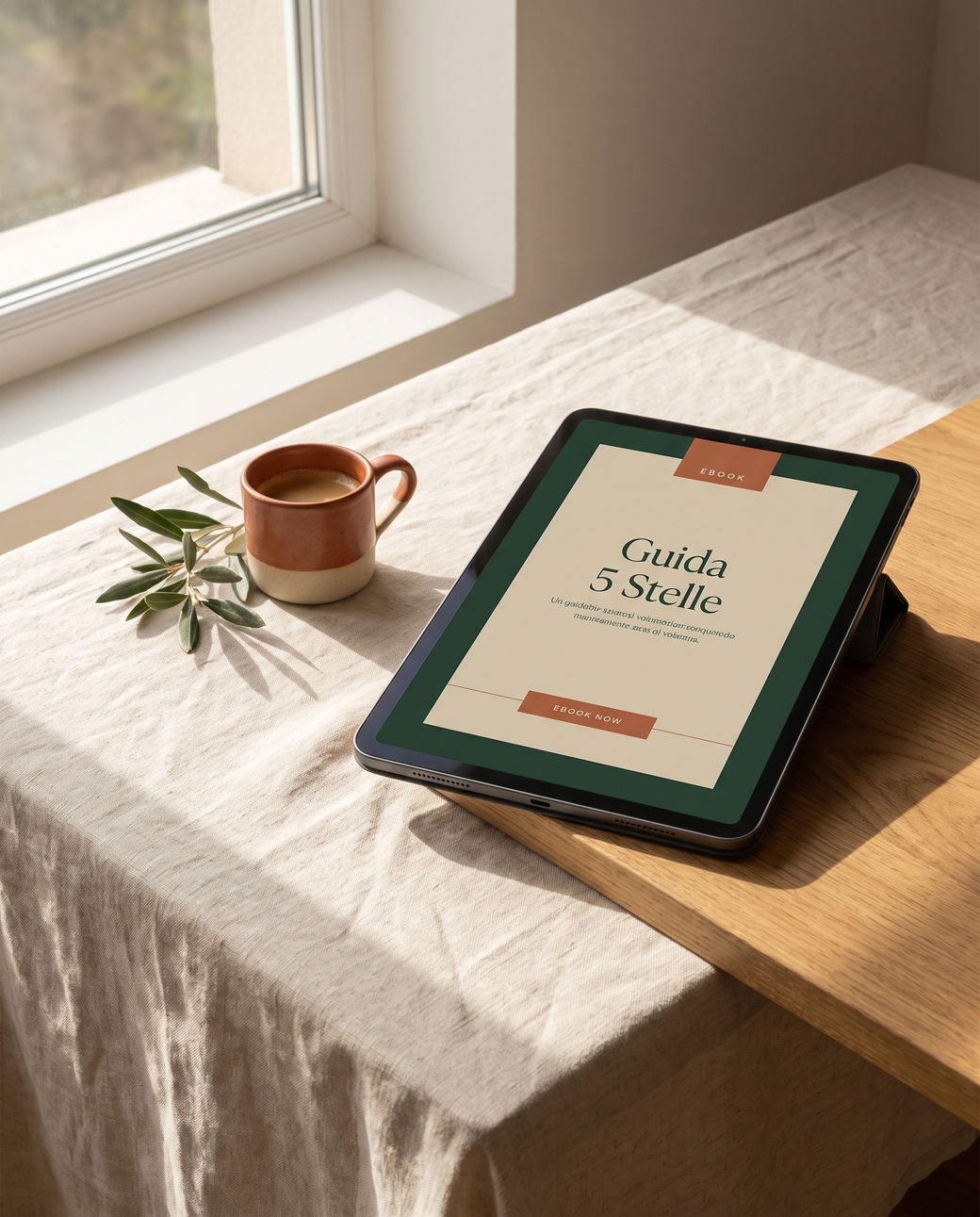 La Guida 5 Stelle su tablet, ebook elegante