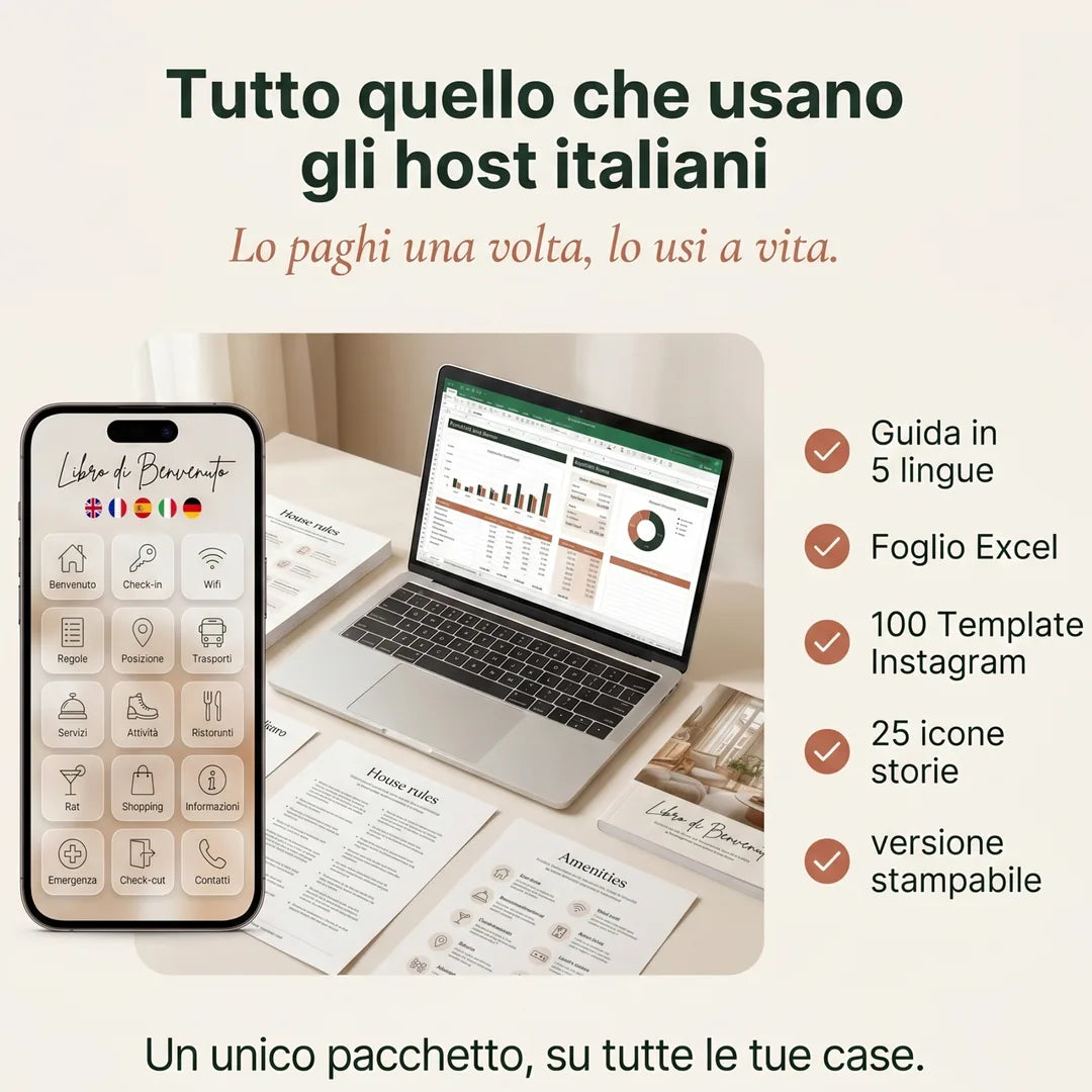 Tutto incluso in un unico pacchetto