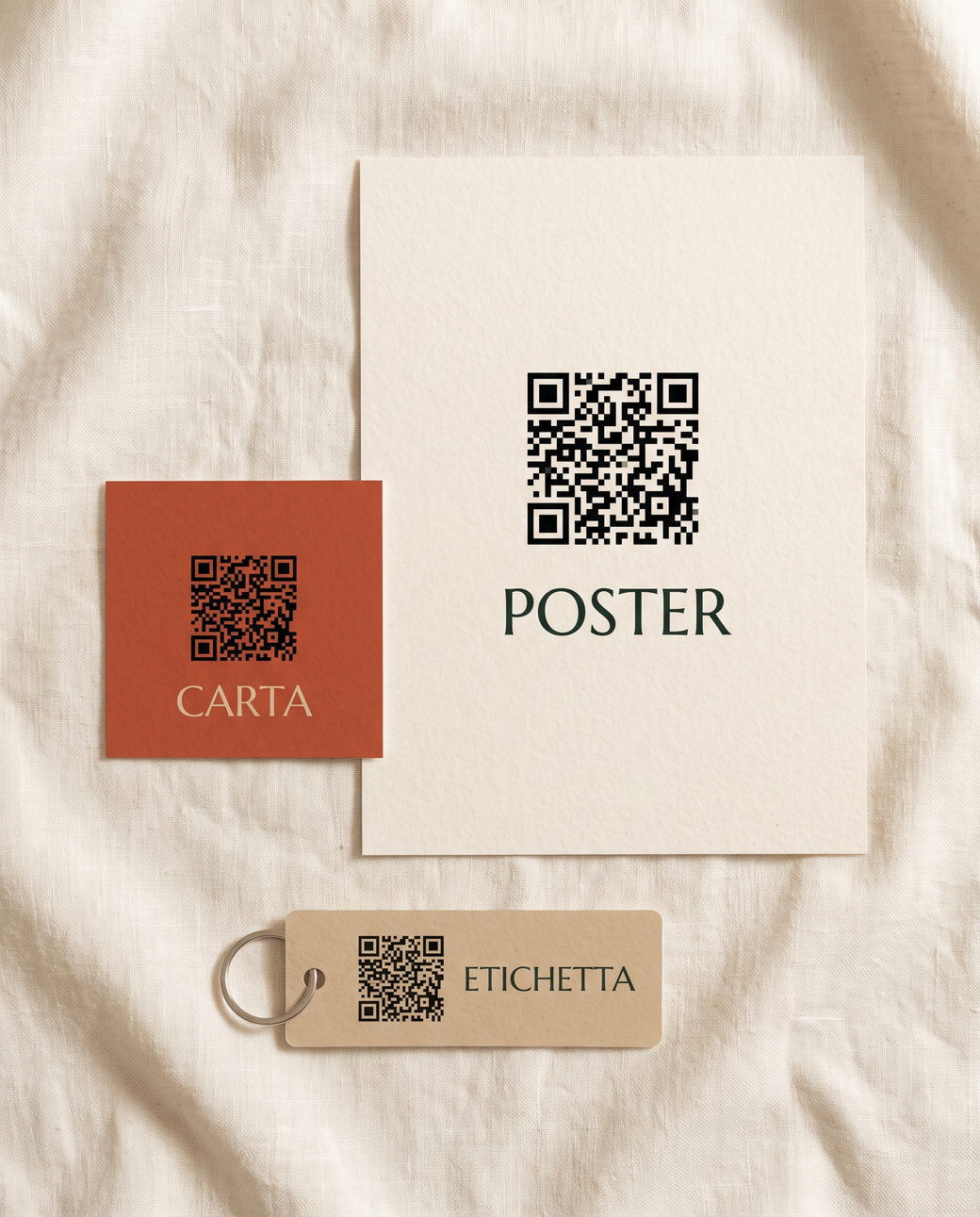 Il set di poster e cartellini QR del Kit Poster QR